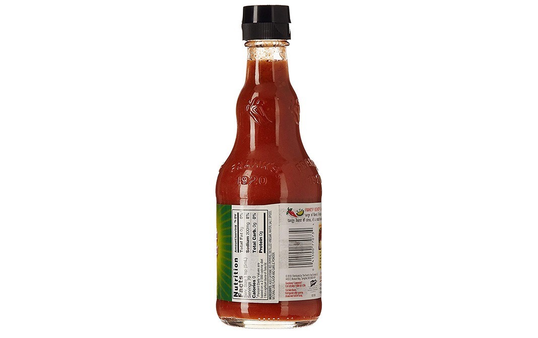 Frank's Redhot Chilli 'n Lime Sauce    Glass Bottle  354 millilitre